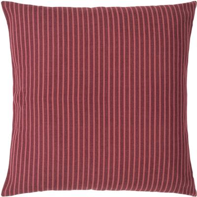 Dekokissen PAD "Fiora", rot (bordeaux, gestreift), B:40cm L:40cm, Baumwolle, Dekokissen_Sitzkissen_Kissenhüllen, einzigartiges Design, Kissenhülle ohne Füllung, 1 Stück Image