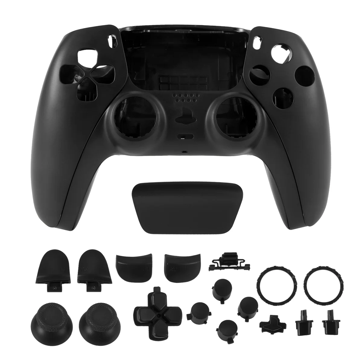 Reparatur teil für ps5 BDM-010 controller gehäuse shell game controller shell abdeckung mit tasten schwarz Image