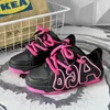 Mode Schwarz Rosa Paare Skateboard Schuhe Hochwertige Lace-up frauen Sport Schuhe Low-Cut Plattform