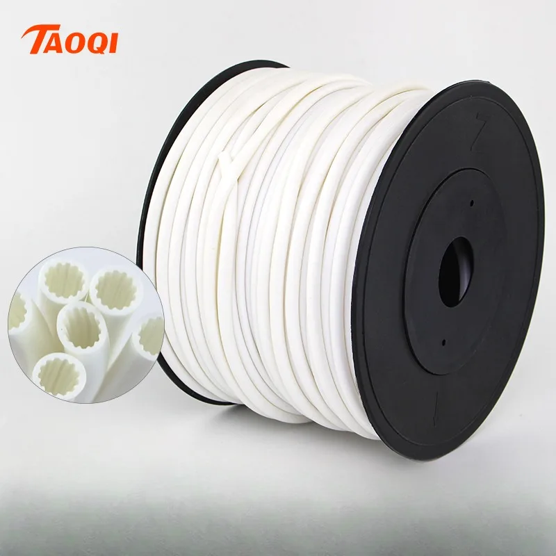 1 Rolle 1,5 mm2 PVC 3 mm ID weiß Handschrift Ferrule Druckmaschine Nummer Pflaume Rohr Drahthülse leere Kabelmarkierung Image