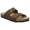 Pantolette JOSEF SEIBEL "Josef 01", Herren, Gr. 48, braun, Leder, klassisch, Schuhe, Sommerschuh, Schlappen, Sandale mit softem Fußbett