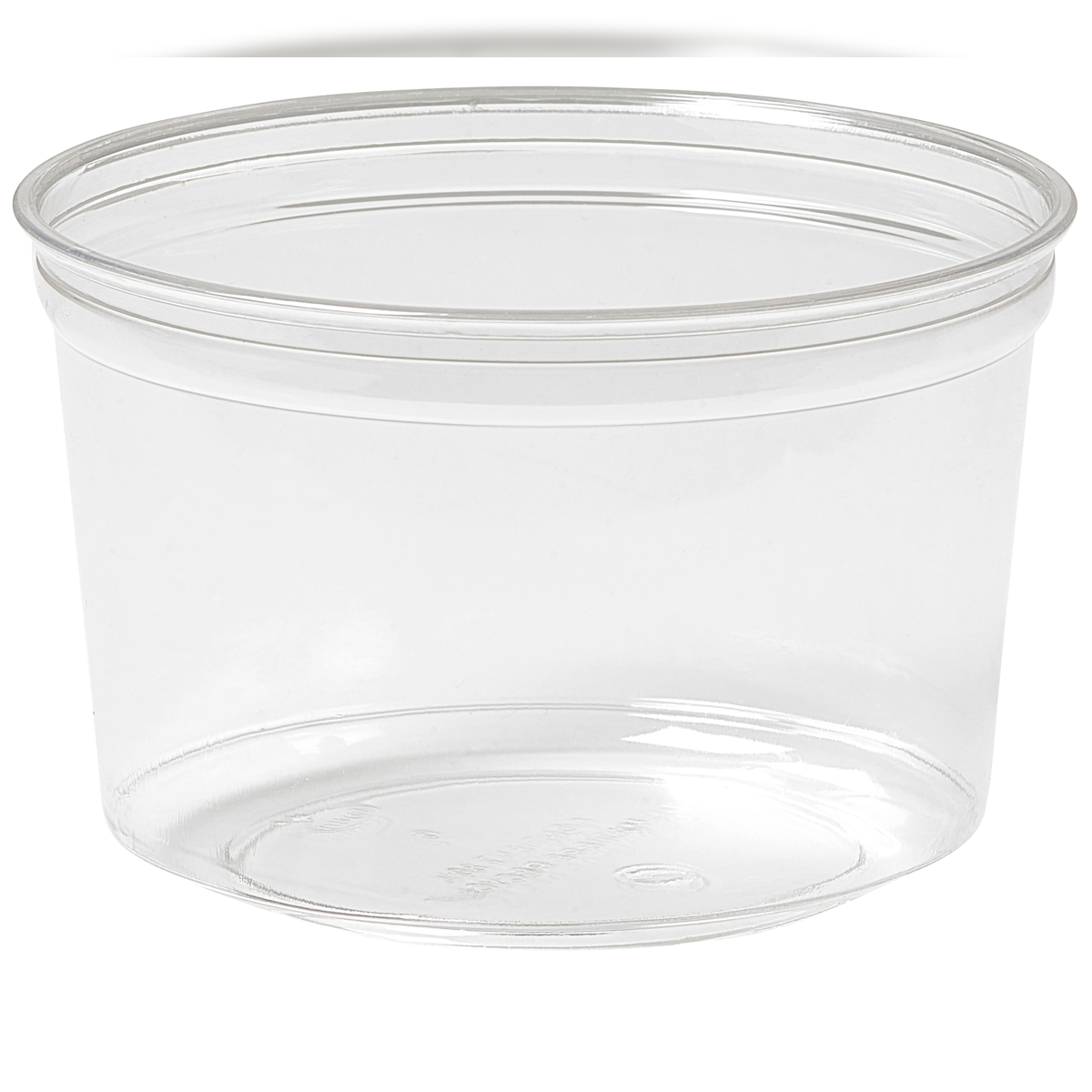 Duni Deli-Schale Crystal 500 ml Transparent ungeteilt, 350 Stk/Krt (10 x 35 Stk) Image
