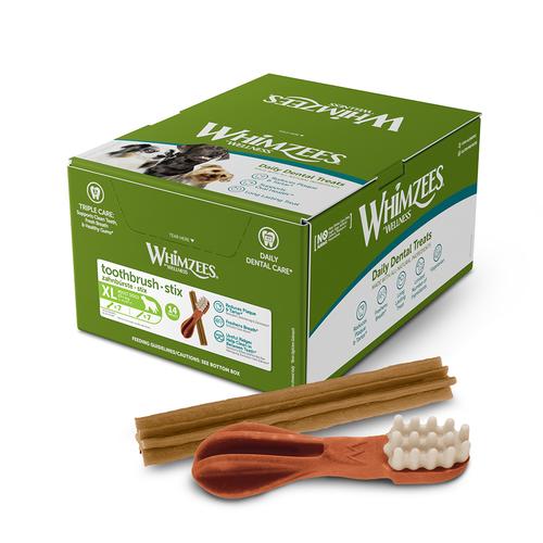 Sparpaket: 2x14 Stück Whimzees by Wellness E-Com Stix Größe XL Hundesnacks