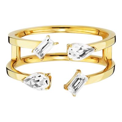 caï Ring 925/- Sterling Silber Weißtopas weiß 0,74ct 056 (17,8) Damen Image