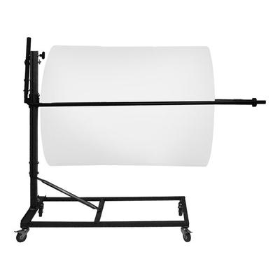 Lavex 48" Mobile Single-Arm Floor Packaging Dispenser with Tear Tag EP-6420-48