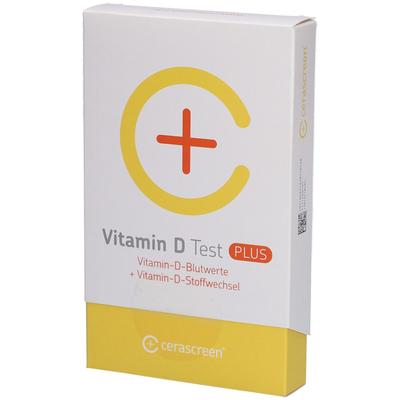 Cerascreen Vitamin D Plus Blutwerte+Stoffwech.Test 1 St Test Image