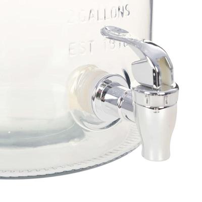 TEMU Water Dispenser Xxl With Tap Transparent 8 L Glass Image