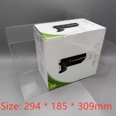 Transparenter Box-Schutz für XBOX 360/S/E/Microsoft Sammelboxen, TEP-Aufbewahrung, Spielhülle, klare Image