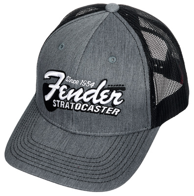 Fender Strat Guitar Hat Heather Grey