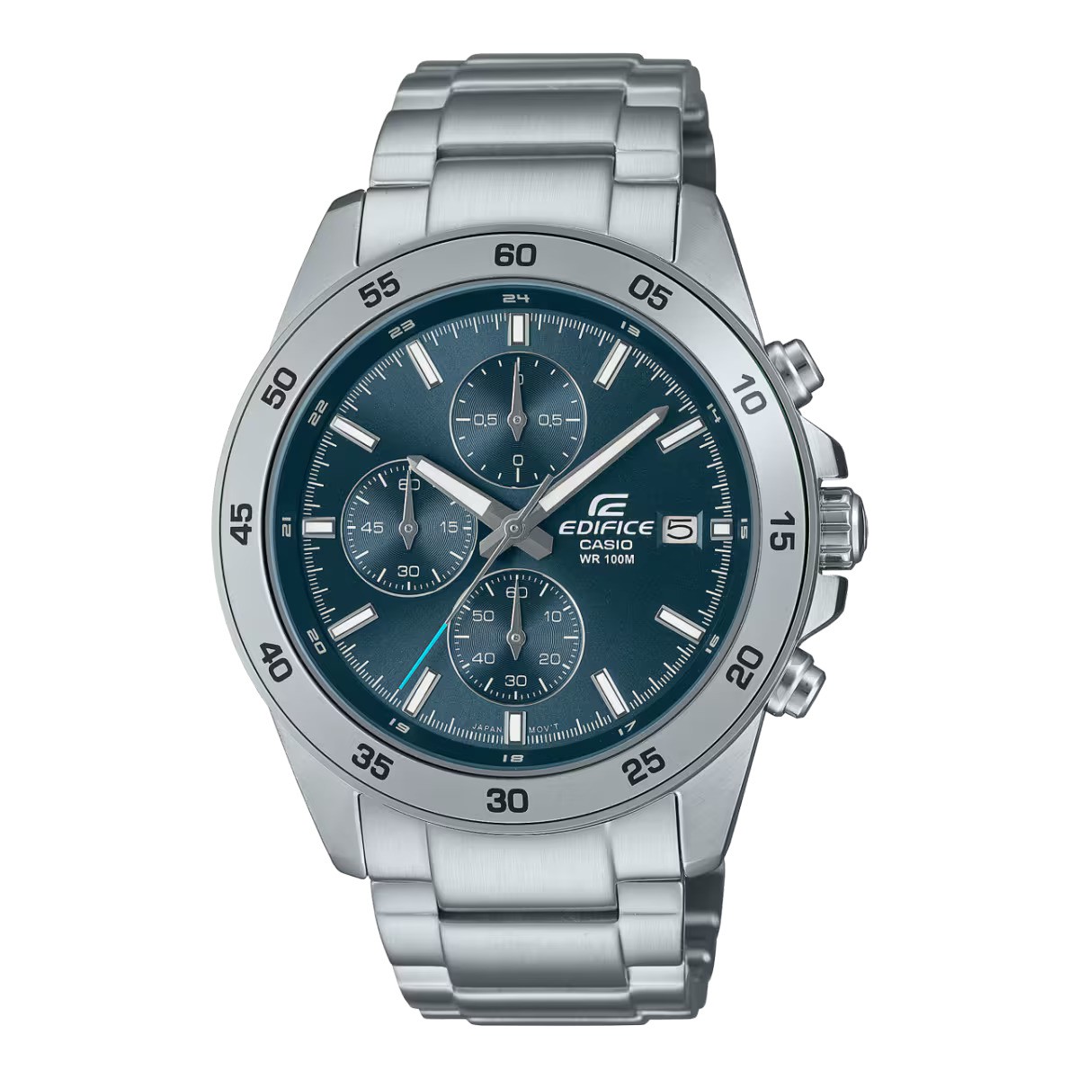 Casio Edifice Mens Silver Watch EFR-526D-2AVUEF Stainless Steel - One Size | Casio Sale | Discount Designer Brands