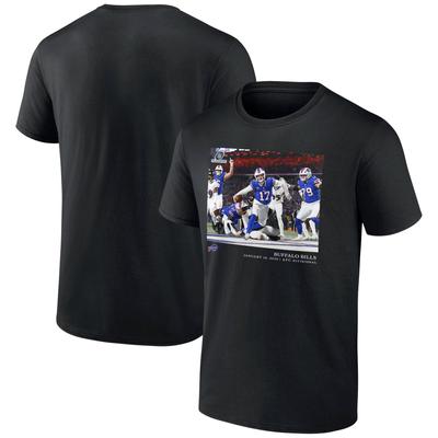 Buffalo Bills Josh Allen Flash-Funktionen T-Shirt - Schwarz - Herren Image