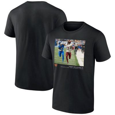 Washington Commanders Flash-Funktionen Terry Mclaurin T-Shirt - Schwarz - Herren Image