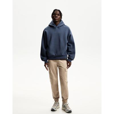Bershka Slim Fit Joggers Men L Camel