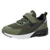 Sneaker KANGAROOS "KX-Arg EV", Gr. 33, olive, jet schwarz, Textil, Synthetik, sportlich, Schuhe