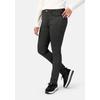 5-Pocket-Hose STOOKER WOMEN "Milano Jersey Print Magic Shape Fit", Damen, Gr. 38, Länge 28, grau (graphic minimal), Twill, 67% Viskose, 27% Polyamid, 6% Elasthan, casual, schmal lang, Hosen, Casual Printed, Bedruckt Magic Shape Effekt für Damen
