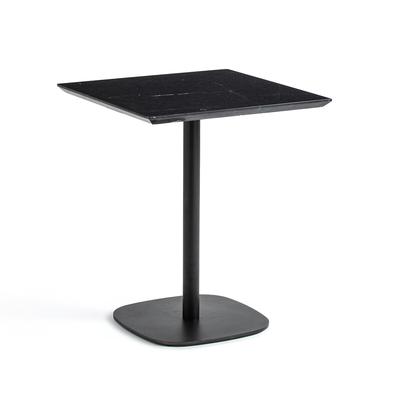 Beldixe Black Marble Bistro Table