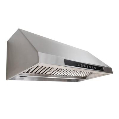 PLJW 102 Ductless convertible Under Cabinet Range Hood with Premium Stainless Steel - Max performance and quality / 48 inches wide / 304 Outdoor Rated Stainless Steel