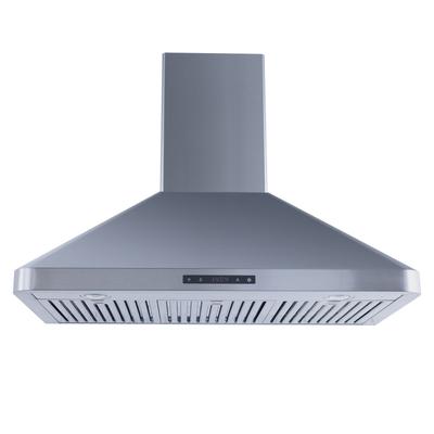 PLSW 129R Wall Mount Range Hood - 550 CFM | Stainless Steel | Space-Saving Under-Cabinet Design | Elite Dream Home Series / 30 inches wide