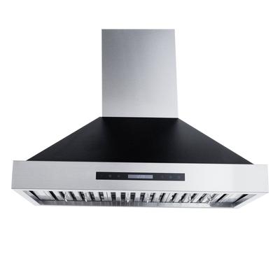 Proline King Air with Stainless Steel, White and Matte Black Finish - Dream Home Series - 550/1200 CFM, Wall-Mounted Range Hood / 30 inches wide / White