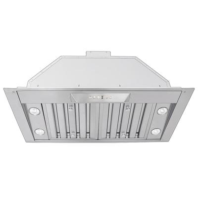 Range Hood Insert/Liner, 15, 18 or 21 inch Deep Options, Ducted, 600/1200 CFM, Stainless Steel | Proline PLJL Hurricane / 46 inches wide / 15" inches deep / Single