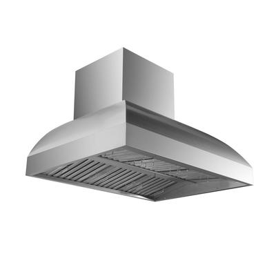 Wall Mounted Range hood, Ducted, 2000 CFM, Thick 304 Stainless Steel | PLGW WC BBQ Pro PRE-SALE! / 48 inches wide