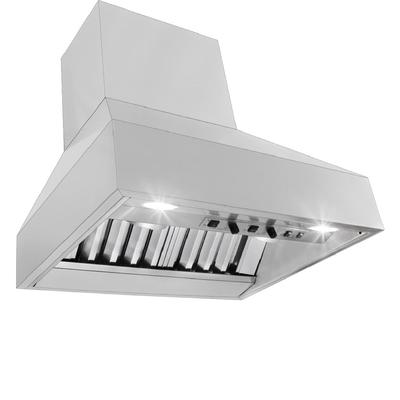 Wall Mounted Range Hood, Ducted, Variable CFM, Stainless Steel Finish, Outdoor Rated Finish option | Proline ProVWC / 42 inches wide / 304 Outdoor Rated Stainless Steel