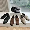 Jenny&Dave Hochwertige Schuhe, minimalistische Damen-Schuhe aus Rindsleder, flache Schuhe für Pendler und Freizeit, Slip-On-Loafer, Damenschuhe für Damen