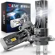 Katur 2 pezzi H7 H4 H8 H11 presa base luci a LED lampada frontale 20000LM LED H1 H3 HB3 HB4 9005 9012 HIR2 lampadina per fari a LED per auto 6000K