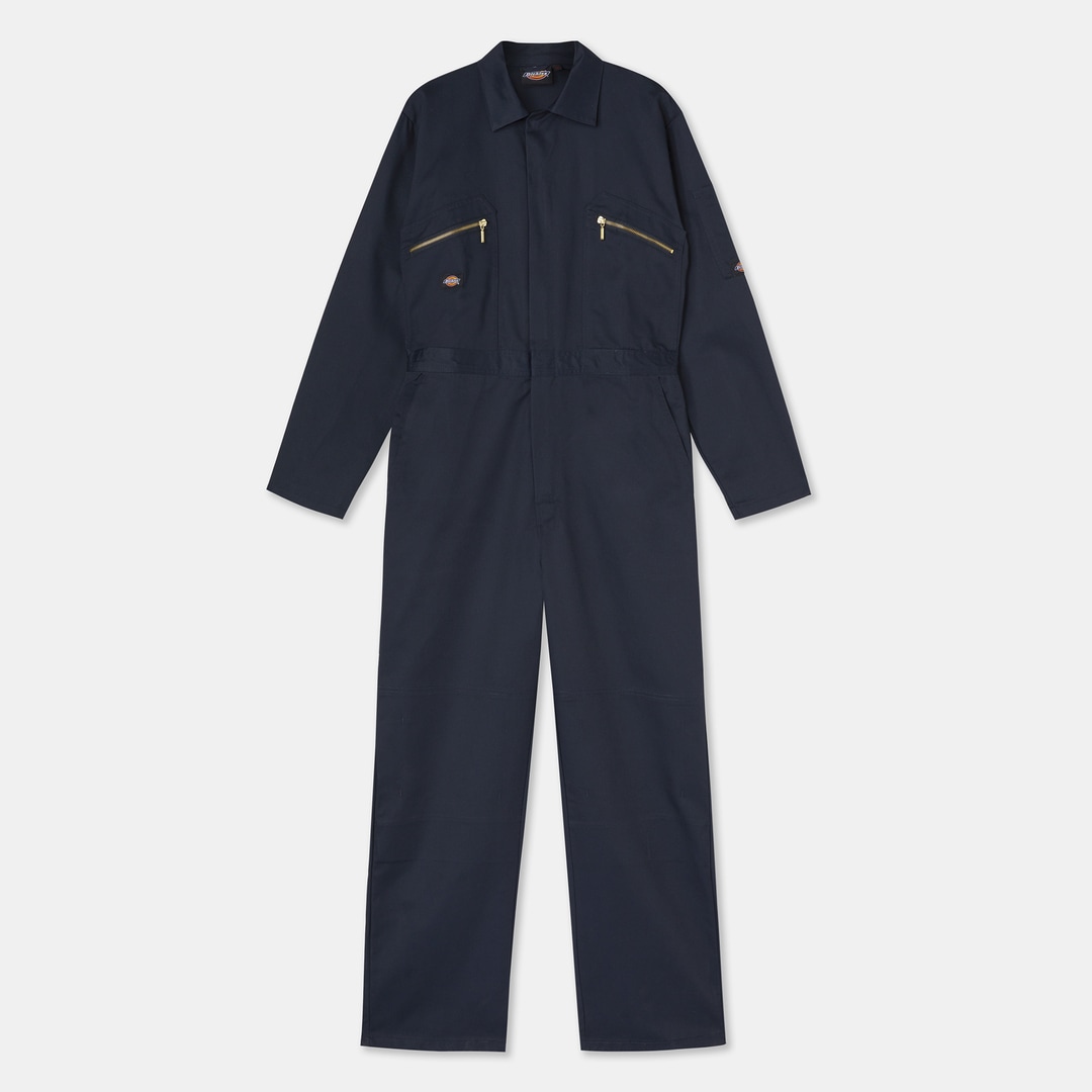 Arbeitsoverall DICKIES "Dickies Workwear Coverall REDHAWK COVERALL", Jungen, Gr. XXL, schwarz, Obermaterial: 65% Polyester, 35% Baumwolle, Overalls Image