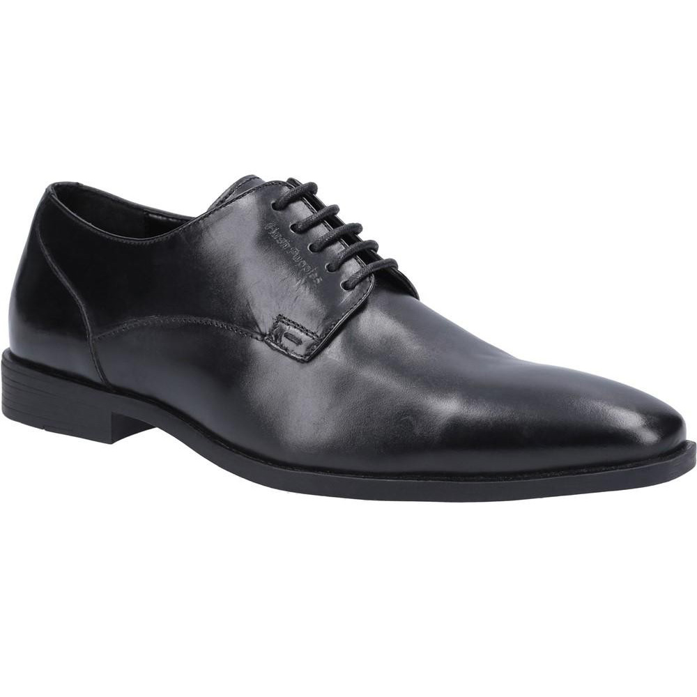 Hush Puppies Jungen Ezra Lederschuhe (Schwarz) Image