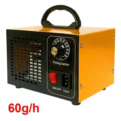 Ozone Generator Portable 220V 110V 60G Car Ozonizer Air Purifier Ozonator Machine Ozon Generator