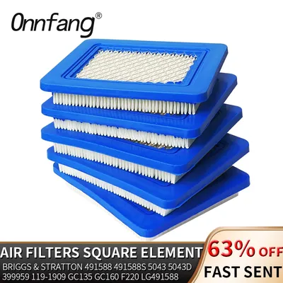 Onnfang 1pcs Air Filters for Briggs Stratton 491588 Toro 20332 Craftsman 3364 Lawn Mower O20 20