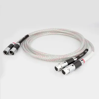 Pair Nordost Valhalla 7N OCC XLR Balanced Wire XLR Plug Male to Female Audio Balanced Cord