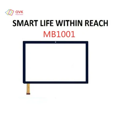 Black 10.1 Inch For Smart Life Within Reach MB1001 Tablet Capacitive Touch Screen Digitizer Sensor