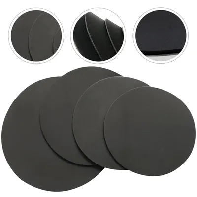 4Pcs Drum Mute Pad Silent Practice Accessories For Drum Set Parts Jazz Instruments Foam Rubber Snare