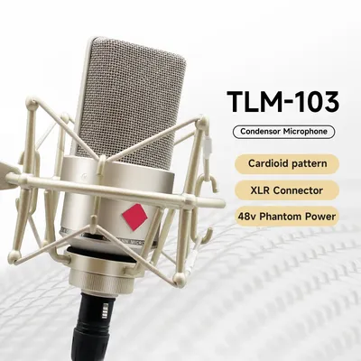 TLM 103 Studio Condenser Sound Recording Microphone Condenser Microphone voice over for studio