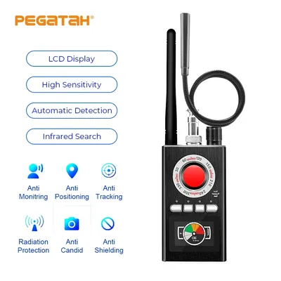 Multi-function K18 K88 Anti-spy Detector GPS Signal Lens Tracker Detect GSM Finder RF Tracker