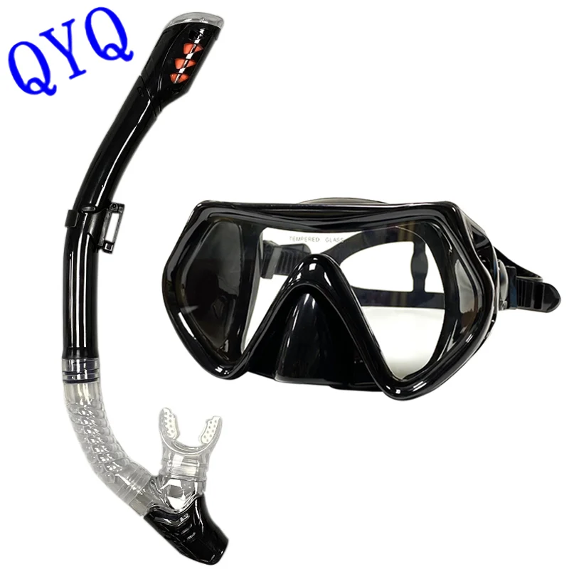 Professional scuba diving mask snorkeling suit adult silicone skirt anti-fog goggles swimming equipment