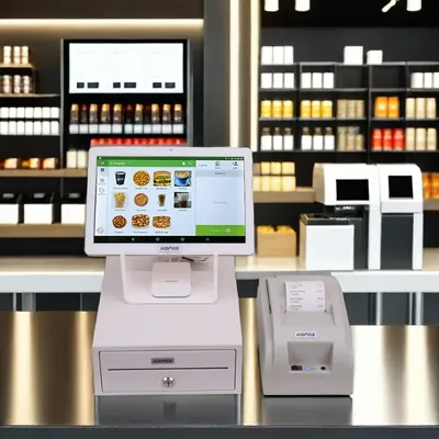 10inch Mini Android POS System Cash Register with free Pos Software for Retail orrdering Receipt