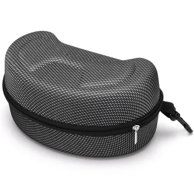 Portable Eva Ski Goggle Glasses Protector Case Snowboard Skiing Goggles Carrying Case Zipper Hard