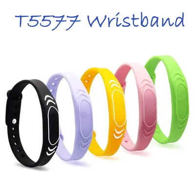 T5577 Changeable Magic Wristband RFID Smart Chip Card EM4305 Clone Rewriteable Ring 125Khz Copy ID