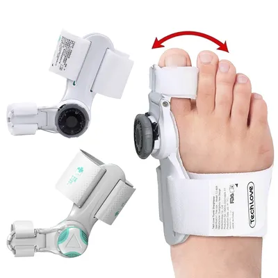 Bunion Splint Big Toe Straightener Corrector Adjustable Knob Hallux Valgus Correction Orthopedic
