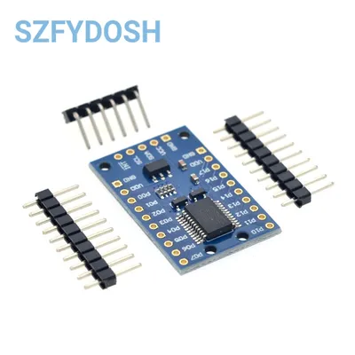 PCF8575 Module Expansion IO Port Expander Board DC 2.5-5.5V I2C Communication Control 16 IO Ports