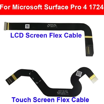 For Microsoft Surface Pro4 Pro 4 1724 LCD Display Touch Screen Flex Cable lcd Screen Touch Flex