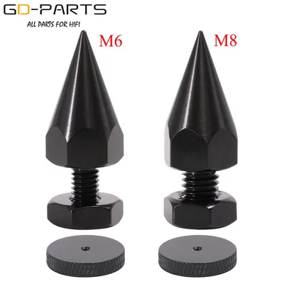 M6 M8 Thread Iron Speaker Spike Cone Damper AMP Turntable Recorder Studio Monitor Isolation Stand