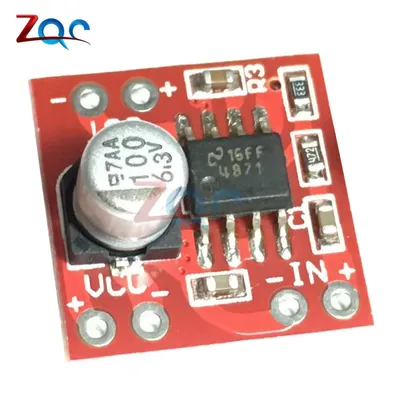 DC 3 -5V 3W LM4871 Single Channel Mono Amplifier Board 3W Small Power Audio Amplifier Module