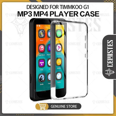 TIMMKOO Innioasis G1 G3 Mp3 Player Case, Clear Case for Mp3 Player Anti-Scratch Shock Absorption 4.0