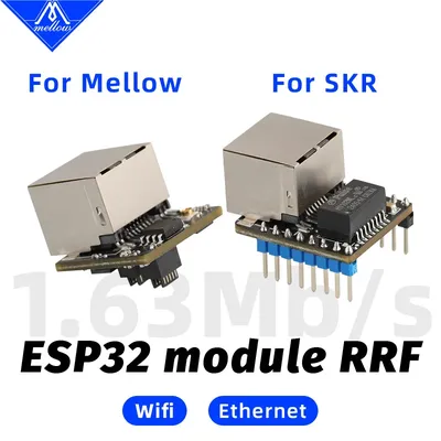 Mellow 1Pcs FLY NetFlex Board Wifi ESP32 / Ethernet Board 1.7M/S RepRap Firmware RRF Duet Wifi For