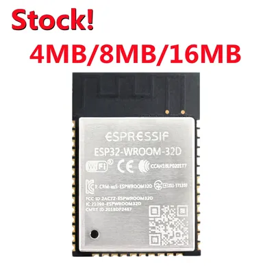 ESP32-WROOM-32D 4MB 8MB 16MB ESP32-WROOM-32D-N8 Flash Memory Wi-Fi+BT+BLE ESP32 Module Espressif