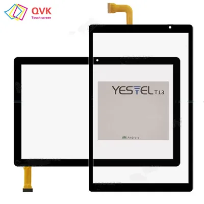 Black 10.1 Inch Touch Sensor For YESTEL T13 T 13 Tablet Capacitive Touch Screen Panel Repair and